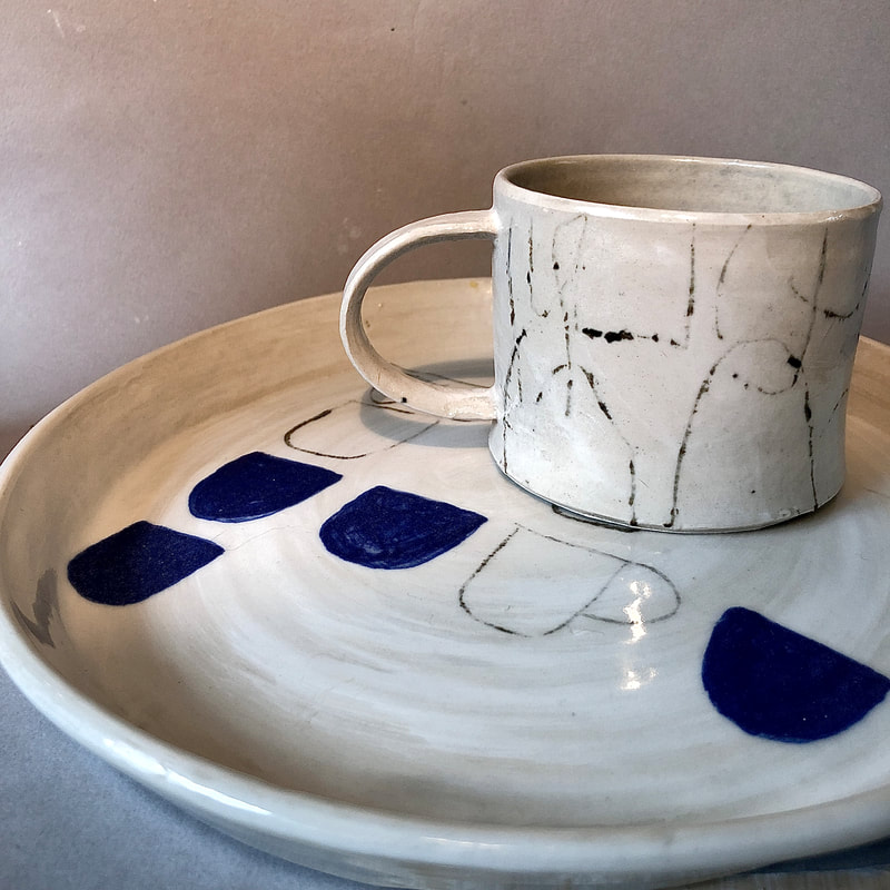 Unglazed Ceramics Mug -Bisque -TO PAINT YOURSELF